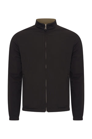 Mi Piace Heren - Men Jacket Reversible -Black Olive