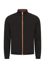 Mi Piace Heren - Men Jacket Reversible -  Brown Stone Black