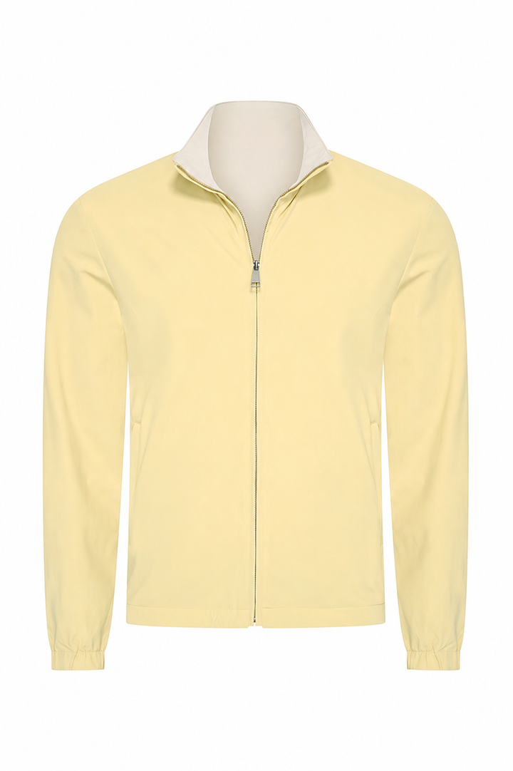 Mi Piace Heren - Men Jacket Reversible - Pastel Yellow | Kit