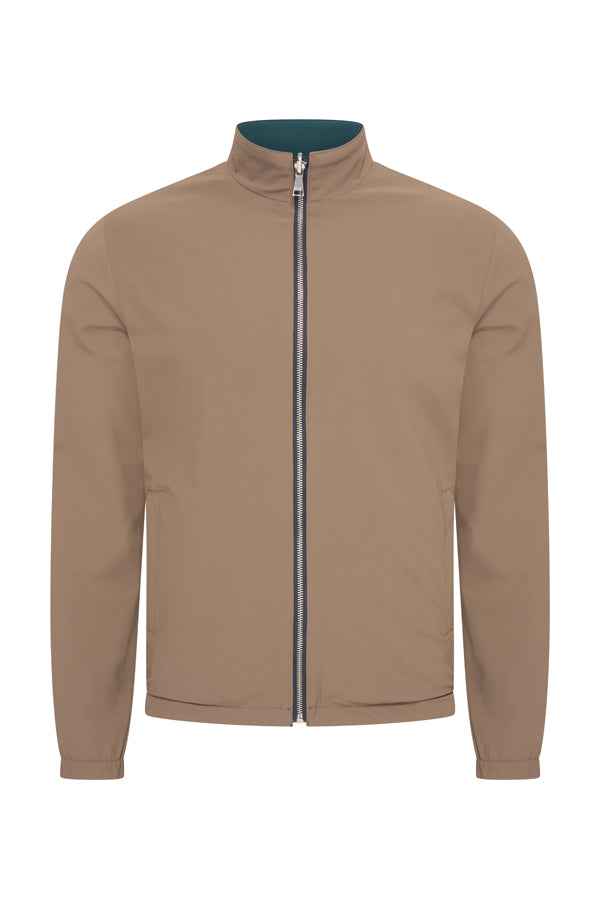Mi Piace Heren - Men Jacket Reversible -  Dark Blue Burgundy