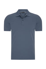 Mi Piace Heren - Men Polo Cotton - Cloud Blue | Morgen in huis!