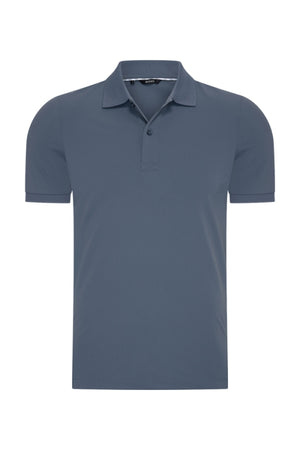 Mi Piace Heren - Men Polo Cotton - Cloud Blue | Morgen in huis!