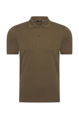 Mi Piace Heren - Men Polo Cotton - Olive 1