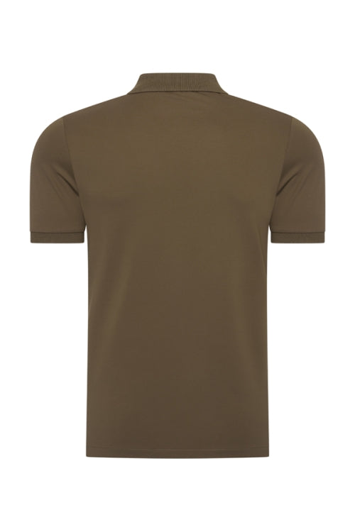 Mi Piace Heren - Men Polo Cotton - Olive 2