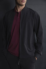 Mi Piace Heren - Men Polo Shirt - Burgundy