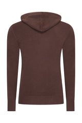 Mi Piace Heren - Men Pullover Hooded - Espresso