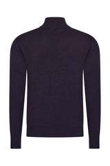 Mi Piace Heren - Men Pullover Zip Dark Blue