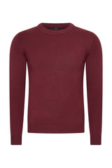 Mi Piace Heren - Men Sweater - Burgundy