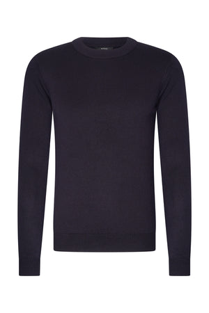 Mi Piace Heren - Men Sweater - Dark Blue