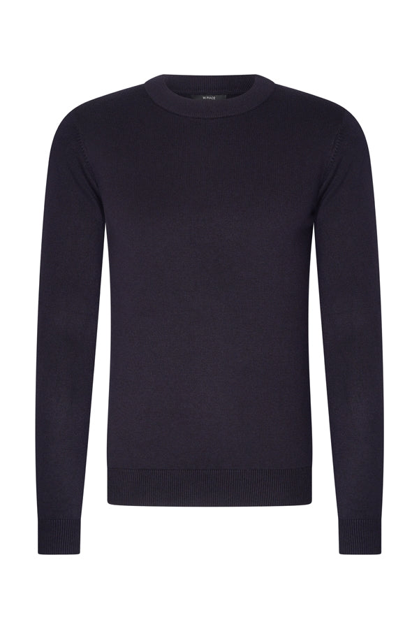 Mi Piace Heren - Men Sweater - Dark Blue