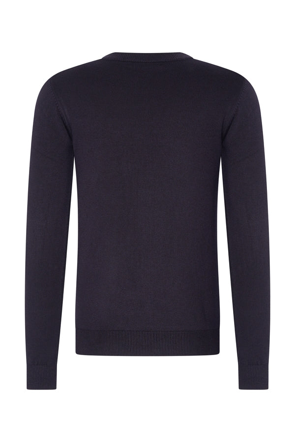 Mi Piace Heren - Men Sweater - Dark Blue