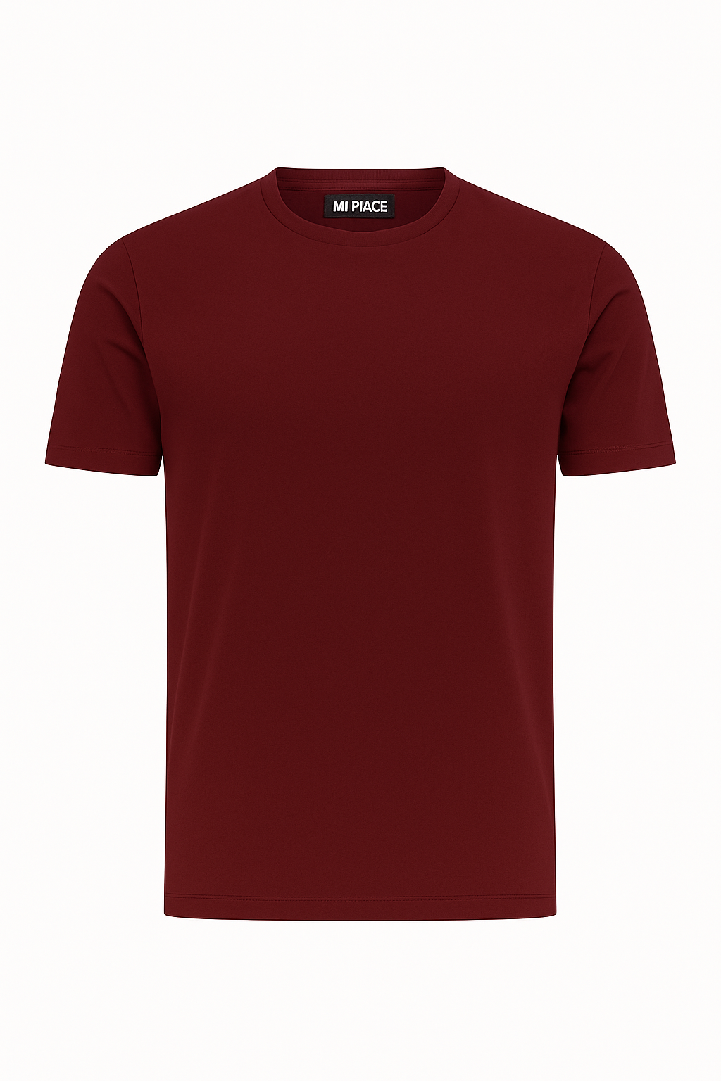 Mi Piace Heren - Men T Shirt - Burgundy