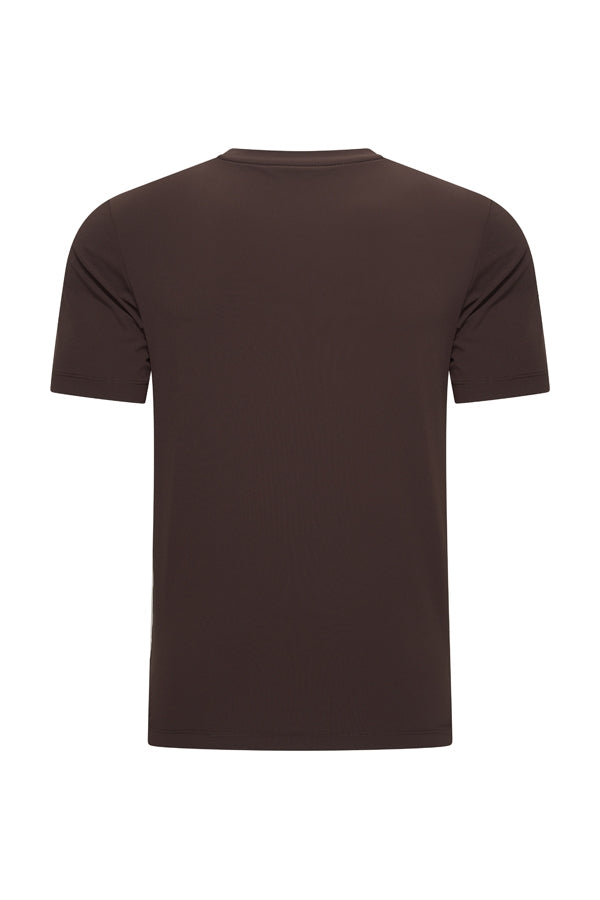 Mi Piace Heren - Men T Shirt - Espresso