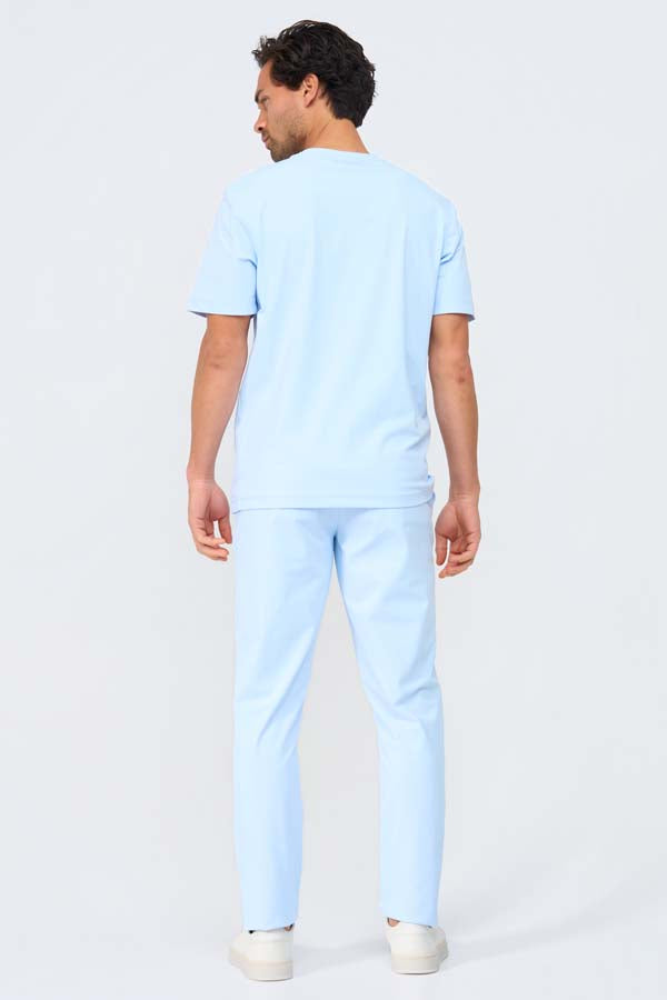 Mi Piace Heren - Men T Shirt - Light Blue