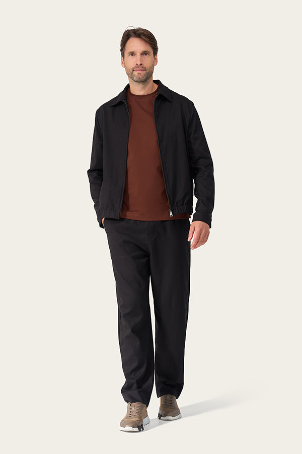 Mi Piace Heren - Men Woven Jack - Black