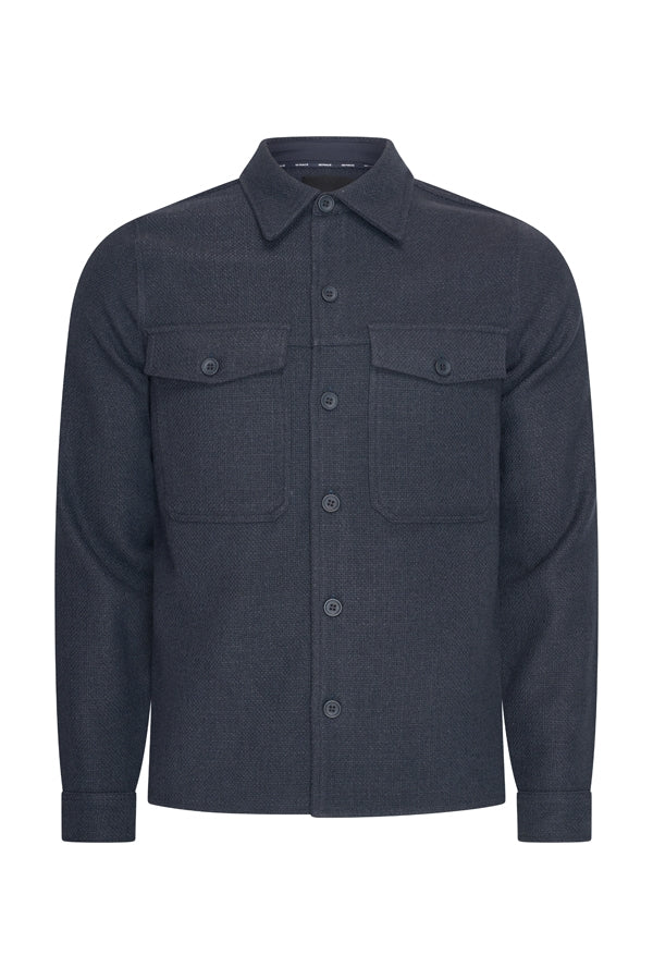 Mi Piace Heren - Men Woven Jack - Dark Blue