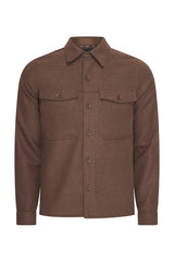 Mi Piace Heren - Men Woven Jack - Espresso