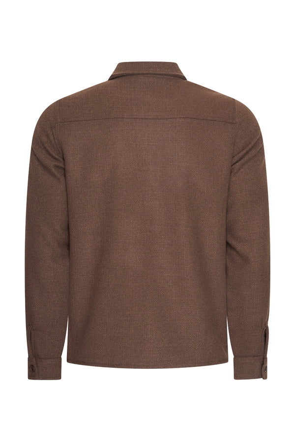 Mi Piace Heren - Men Woven Jack - Espresso
