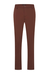 Mi Piace Heren - Tapered Chino L32 Brown Stone