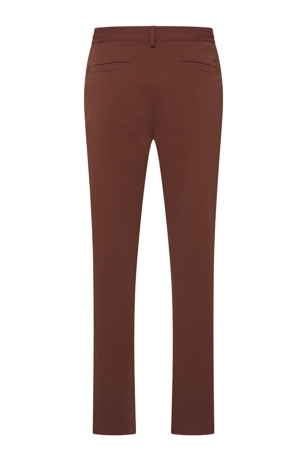 Mi Piace Heren - Tapered Chino L32 Brown Stone