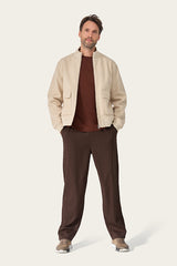 Mi Piace Heren - Wool Blend Jacket Beige