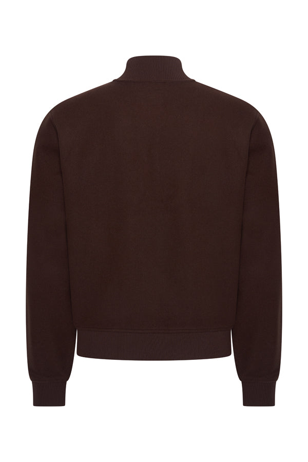 Mi Piace Heren - Wool Blend Jacket Espresso